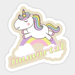 immortal Sticker